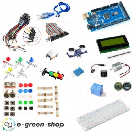 STARTER KIT ARDUINO MEGA COMPATIBILE CON SENSORI