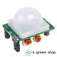 PIR SENSORE RILEVATORE MOVIMENTO INFRAROSSO HC-SR501 ROBOT ARDUINO