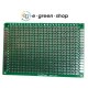 BASETTA MILLEFORI MILLE FORI IN VETRONITE 50X70 DOPPIO LATO, PCB BOARD, ARDUINO