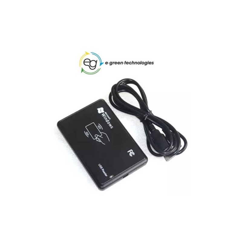 LETTORE RFID ESTERNO DI PROSSIMITA' CON CAVO USB - RFID CARD READER