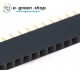 SET 3 PEZZI - CONNETTORE STRIP DRITTO FEMMINA SINGOLA FILA 40 poli per PCB