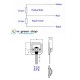 CELLA DI CARICO 50 KG - load cell sensor resistance strain - ARDUINO