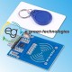 SET SCHEDA RFID CON MFRC-522 + CARD + PORTACHIAVI