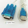 CAVO CONVERTITORE ADATTATORE USB 2.0 MASCHIO A SERIALE RS232 - 9 PIN HL-340