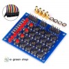 MODULO TASTIERA A MATRICE 20 TASTI-PULSANTI 8 LED + JUMPER DUPONT PER ARDUINO